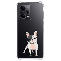 Funda Silicona Antigolpes compatible con Xiaomi Redmi Note 12 Pro+ Plus 5G diseño Perros 06 Dibujos