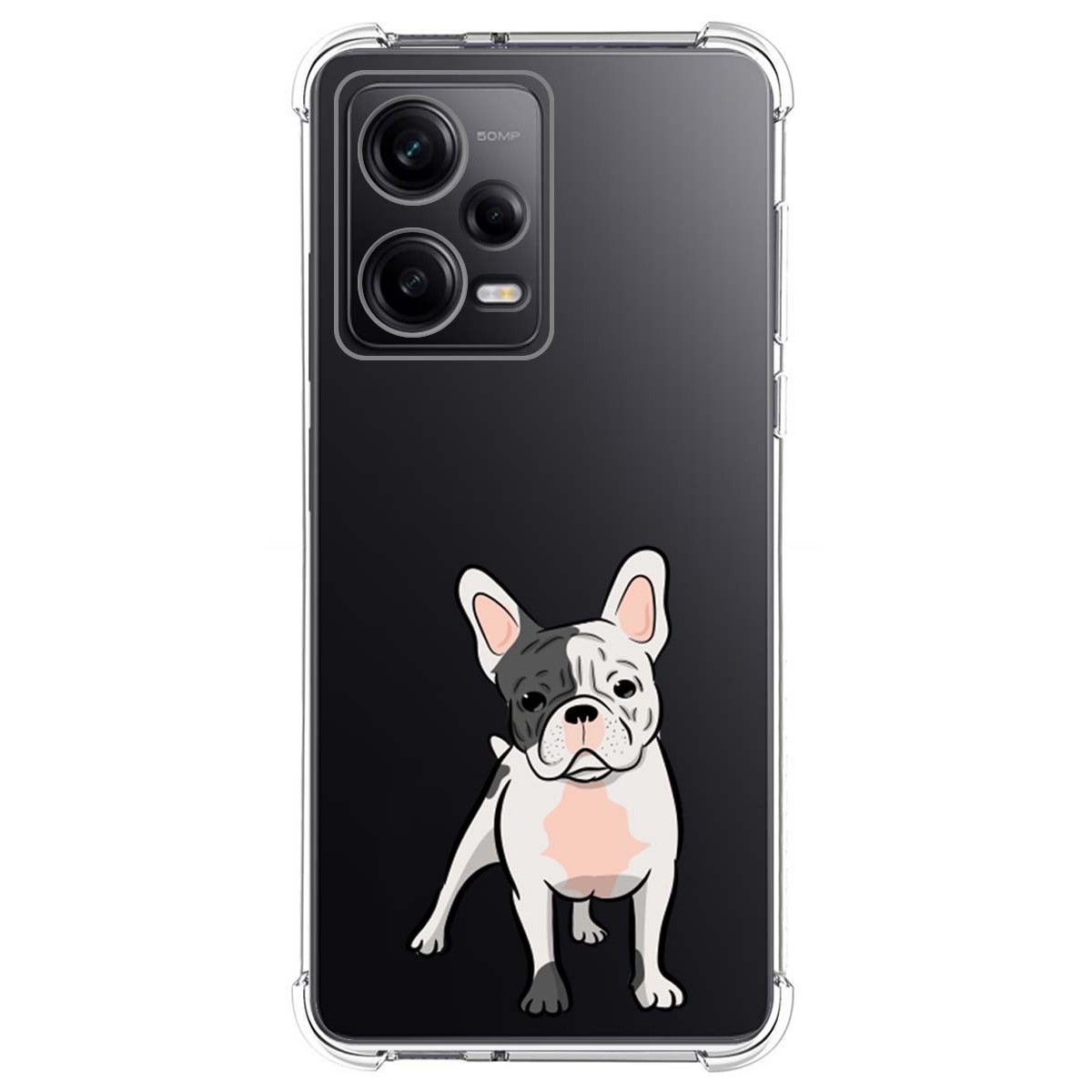Funda Silicona Antigolpes compatible con Xiaomi Redmi Note 12 Pro+ Plus 5G diseño Perros 06 Dibujos