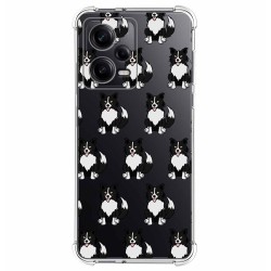 Funda Silicona Antigolpes compatible con Xiaomi Redmi Note 12 Pro+ Plus 5G diseño Perros 07 Dibujos