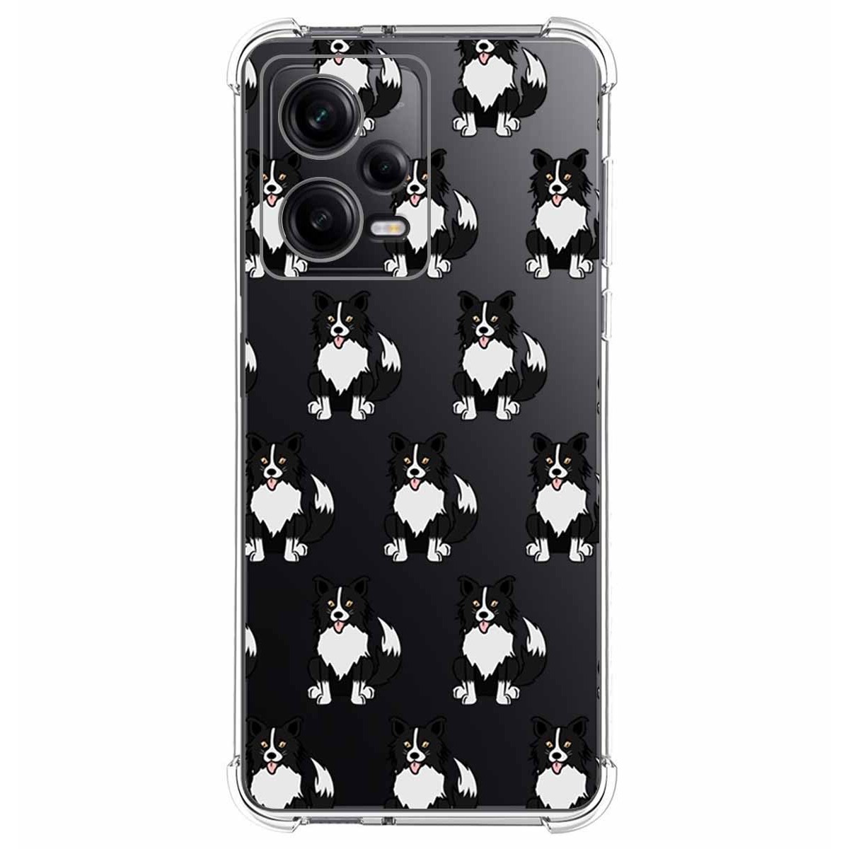 Funda Silicona Antigolpes compatible con Xiaomi Redmi Note 12 Pro+ Plus 5G diseño Perros 07 Dibujos