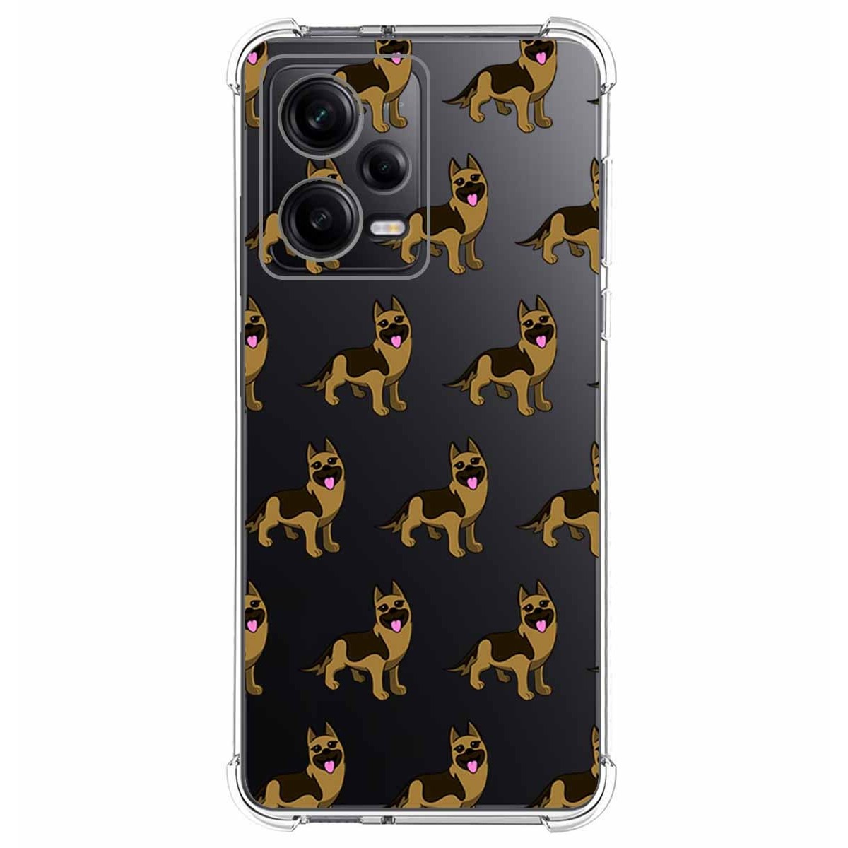 Funda Silicona Antigolpes compatible con Xiaomi Redmi Note 12 Pro+ Plus 5G diseño Perros 09 Dibujos