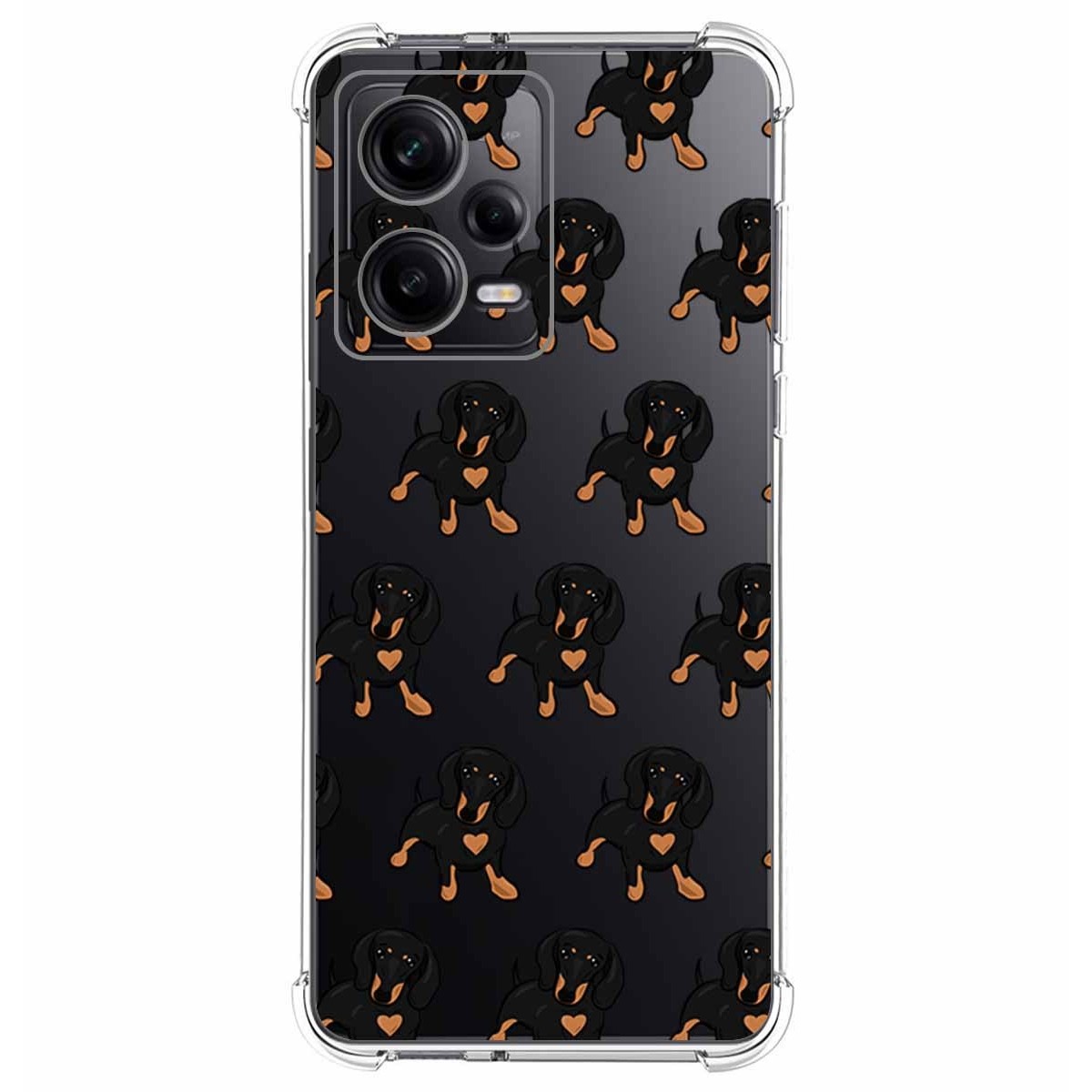 Funda Silicona Antigolpes compatible con Xiaomi Redmi Note 12 Pro+ Plus 5G diseño Perros 10 Dibujos