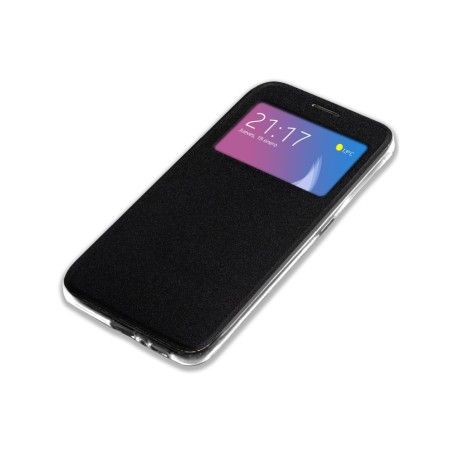 Funda Libro Soporte con Ventana para Samsung Galaxy A14 4G / 5G color Negra