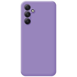 Funda Silicona Líquida Ultra Suave para Samsung Galaxy A14 4G / 5G color Morada 2