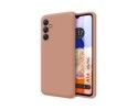 Funda Silicona Líquida Ultra Suave para Samsung Galaxy A14 4G / 5G color Rosa