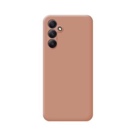 Funda Silicona Líquida Ultra Suave para Samsung Galaxy A14 4G / 5G color Rosa