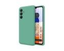 Funda Silicona Líquida Ultra Suave para Samsung Galaxy A14 4G / 5G color Verde