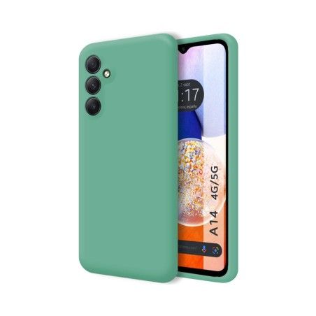 Funda Silicona Líquida Ultra Suave para Samsung Galaxy A14 4G / 5G color Verde