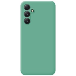 Funda Silicona Líquida Ultra Suave para Samsung Galaxy A14 4G / 5G color Verde 2