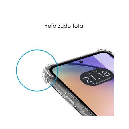 Funda Silicona Antigolpes Transparente para Samsung Galaxy A54 5G