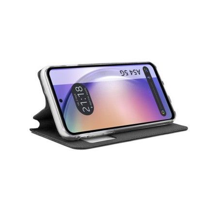 Funda Libro Soporte con Ventana para Samsung Galaxy A54 5G color Negra