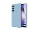 Funda Silicona Líquida Ultra Suave para Samsung Galaxy A54 5G color Azul