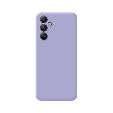 Funda Silicona Líquida Ultra Suave para Samsung Galaxy A54 5G color Morada