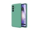 Funda Silicona Líquida Ultra Suave para Samsung Galaxy A54 5G color Verde