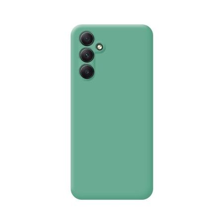 Funda Silicona Líquida Ultra Suave para Samsung Galaxy A54 5G color Verde