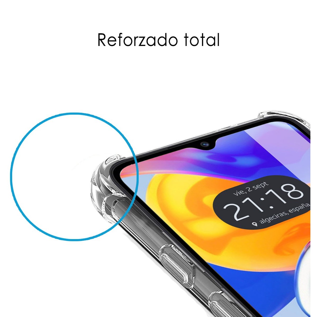 Funda Silicona Antigolpes Transparente compatible con Xiaomi Redmi 12C