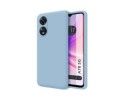 Funda Silicona Líquida Ultra Suave para Oppo A78 5G color Azul