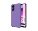 Funda Silicona Líquida Ultra Suave para Oppo A78 5G color Morada