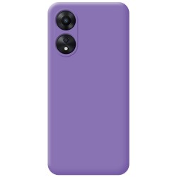 Funda Silicona Líquida Ultra Suave para Oppo A78 5G color Morada 2