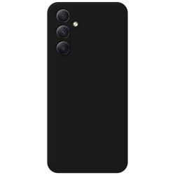 Funda Silicona Líquida Ultra Suave para Samsung Galaxy A54 5G color Negra 2