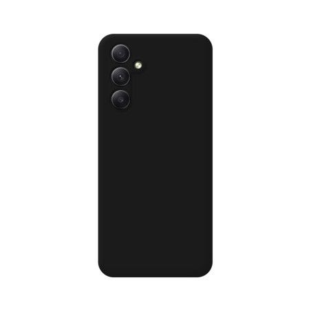 Funda Silicona Líquida Ultra Suave para Samsung Galaxy A54 5G color Negra