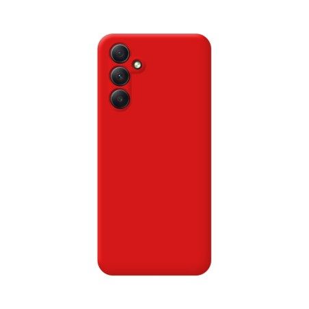 Funda Silicona Líquida Ultra Suave para Samsung Galaxy A54 5G color Roja