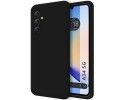 Funda Silicona Líquida Ultra Suave para Samsung Galaxy A34 5G color Negra