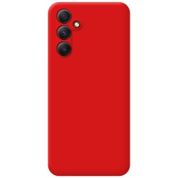 Funda Silicona Líquida Ultra Suave para Samsung Galaxy A34 5G color Roja 2