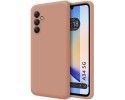 Funda Silicona Líquida Ultra Suave para Samsung Galaxy A34 5G color Rosa