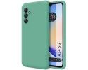 Funda Silicona Líquida Ultra Suave para Samsung Galaxy A34 5G color Verde