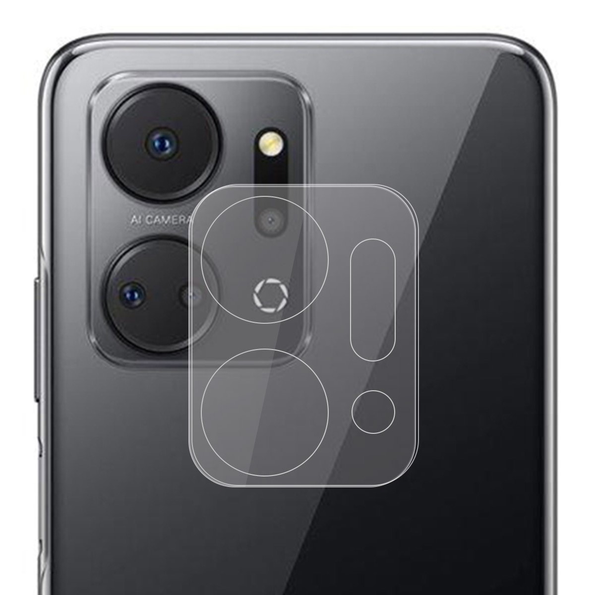 Protector Cristal Templado Cámara Trasera para Huawei Honor X7a Vidrio