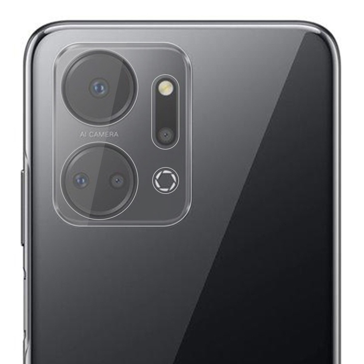 Protector Cristal Templado Cámara Trasera para Huawei Honor X7a Vidrio