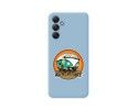 Funda Silicona Líquida Azul para Samsung Galaxy A14 4G / 5G diseño Adventure Dibujos
