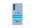Funda Silicona Líquida Azul para Samsung Galaxy A14 4G / 5G diseño Agua Dibujos