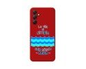 Funda Silicona Líquida Roja para Samsung Galaxy A14 4G / 5G diseño Agua Dibujos