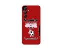 Funda Silicona Líquida Roja para Samsung Galaxy A14 4G / 5G diseño Vaca Dibujos