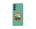 Funda Silicona Líquida Verde para Samsung Galaxy A14 4G / 5G diseño Adventure Dibujos