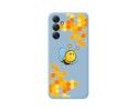 Funda Silicona Líquida Azul para Samsung Galaxy A54 5G diseño Abeja Dibujos