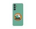 Funda Silicona Líquida Verde para Samsung Galaxy A54 5G diseño Adventure Dibujos