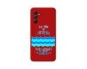 Funda Silicona Líquida Roja para Samsung Galaxy A34 5G diseño Agua Dibujos