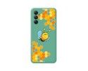 Funda Silicona Líquida Verde para Samsung Galaxy A34 5G diseño Abeja Dibujos