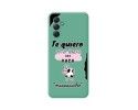 Funda Silicona Líquida Verde para Samsung Galaxy A34 5G diseño Vaca Dibujos
