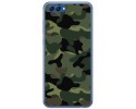Funda Gel Tpu para Huawei Honor View 10 Diseño Camuflaje Dibujos