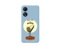 Funda Silicona Líquida Azul para Oppo A78 5G diseño Culo Natural Dibujos