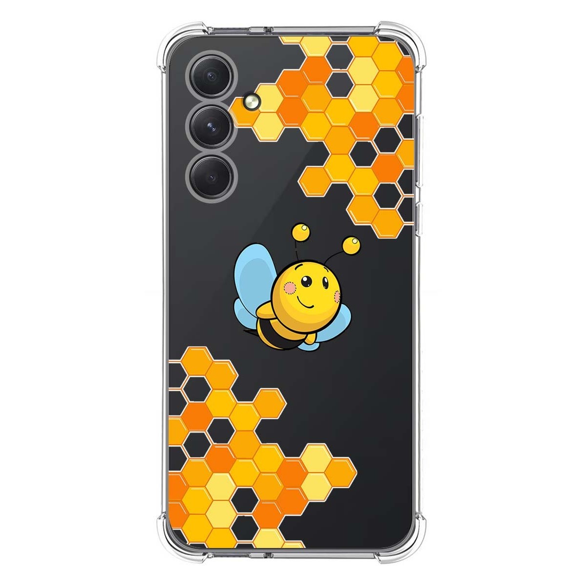 Funda Silicona Antigolpes para Samsung Galaxy A54 5G diseño Abeja Dibujos