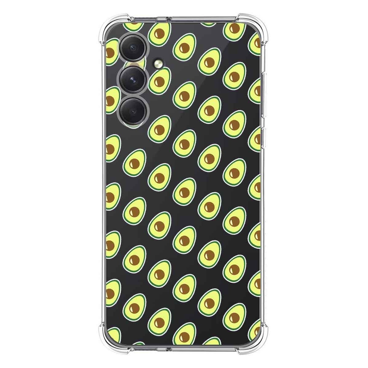 Funda Silicona Antigolpes para Samsung Galaxy A54 5G diseño Aguacate Dibujos