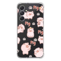 Funda Silicona Antigolpes para Samsung Galaxy A54 5G diseño Cerdos Dibujos