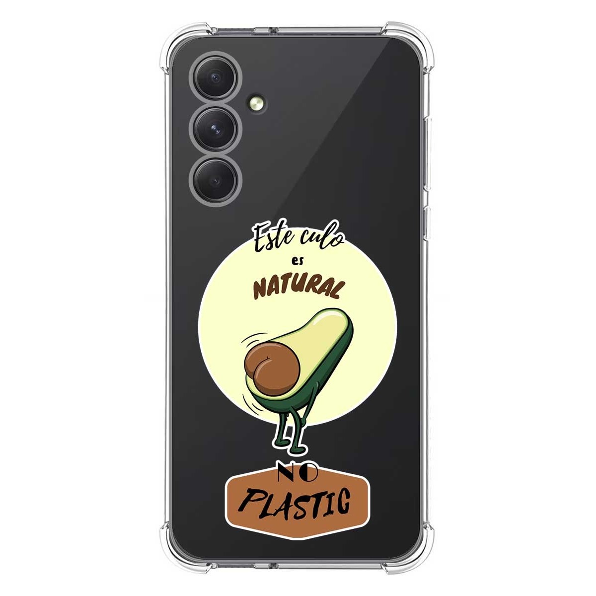 Funda Silicona Antigolpes para Samsung Galaxy A54 5G diseño Culo Natural Dibujos