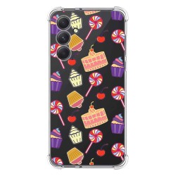 Funda Silicona Antigolpes para Samsung Galaxy A54 5G diseño Dulces 01 Dibujos