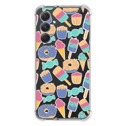 Funda Silicona Antigolpes para Samsung Galaxy A54 5G diseño Dulces 02 Dibujos